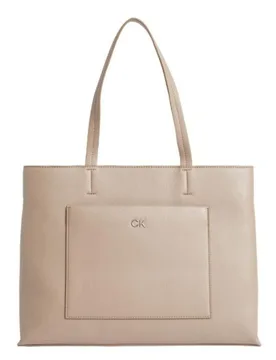 BORSA CK DAILY MEDIUM TOTE PEBBLE - Calvin Klein - FashionsVida