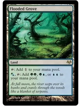 Flooded Grove (foil) Eventide - Magic: The Gathering - FashionsVida