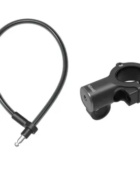Serratura A Cavo Antitheft E Scooter 120 Cmx12 Mm Black - OnGuard - FashionsVida