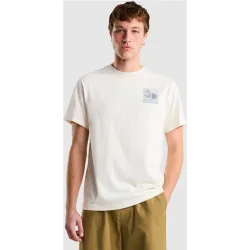 Camiseta holgada con estampado gráfico para hombre Mountain Escape
