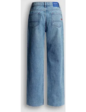 Vaquero de mujer fit wide y tiro medio red bull racing - Pepe Jeans - FashionsVida