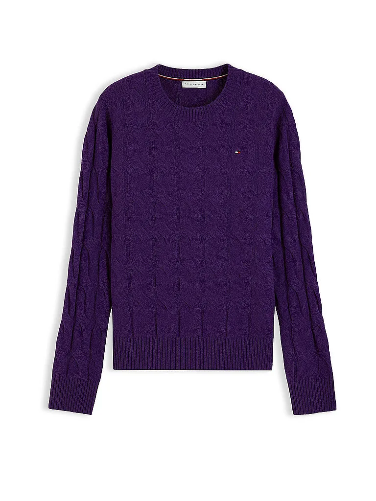 Tommy Hilfiger Pullover viola L - Tommy hilfiger - FashionsVida