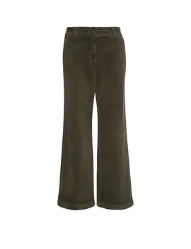 Marlenehose dunkelgrün 42 Damen - LANIUS - FashionsVida