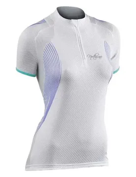 Maglia A Maniche Corte Vitamin White / Purple - Northwave - FashionsVida