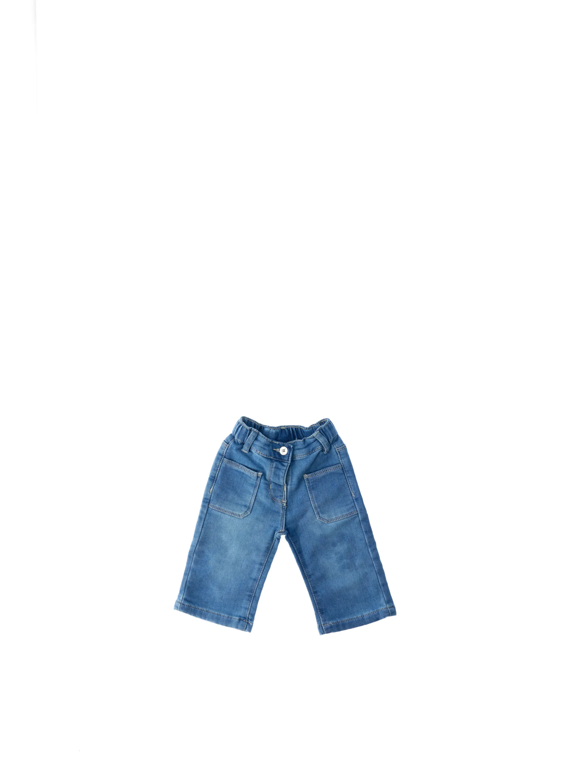 Jeans misto cotone NURSERY AZZURRO CHIARO 9M - iDO - FashionsVida