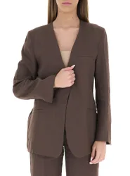 Blazer in lino TESTA DI MORO S