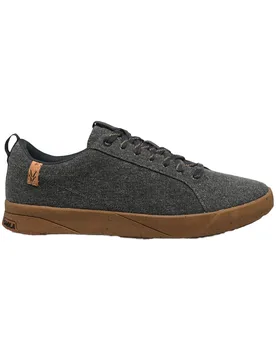 Chaussures en toile éco-responsables - Cannon Canvas 2.0 M Dark Grey - Taille 42 - Gris - Saola - FashionsVida