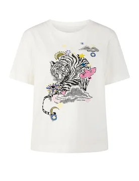 Marc CAIN T-Shirt weiss 34 damen - Marc - FashionsVida