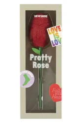 Pair Pretty Rose Cotton Socks Rose One Size - Multi Coloured - Size: One Size