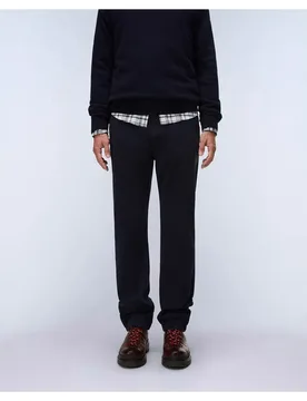 Pantaloni Chino Puyo Blu Marine 29 - Napapijri - FashionsVida