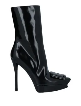 Stiefelette Damen Schwarz 36,36.5 Damen - Roger Vivier - FashionsVida