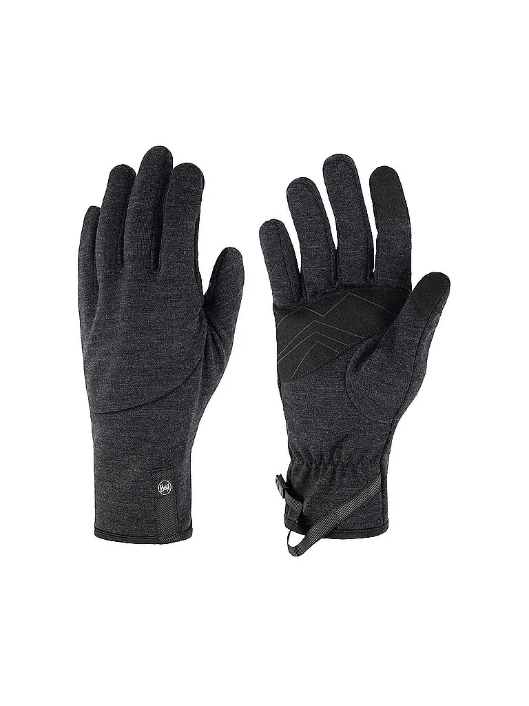 Guanti Merino Fleece Comfort Fit nero S - Buff - FashionsVida