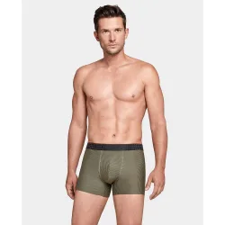 Bóxer de punto de hombre a rayas en