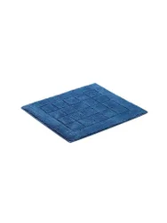 Badeteppich EXCLUSIVE 55x65cm Deep Blue blau