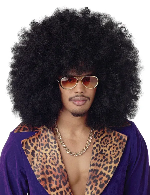 Riesen Afro Perücke schwarz - KARNEVAL-MEGASTORE - FashionsVida