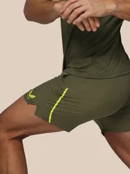 Men’s Apex 6" Shorts W/ Inner Brief - Green IVY GREEN XS male