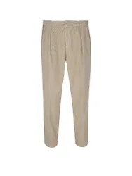 Pantalon en velours côtelé PORTOBELLO crème 46
