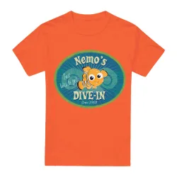 Unisex Finding Nemo Nemo'S Dive In T-Shirt Orange Size: XL - Orange - Size: XL