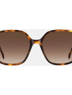 Gafas de sol de mujer ovaladas en acetato con lente degradada en havana - Carolina Herrera - FashionsVida