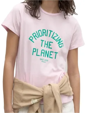 Amazonas camiseta manga corta mujer Blanco (S) - Ecoalf - FashionsVida