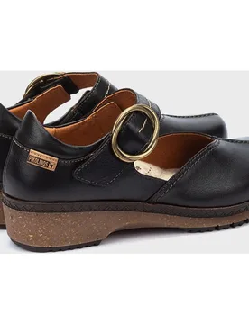Zapatos planos de mujer de piel con plantilla Memory Foam extraíble - Pikolinos - FashionsVida
