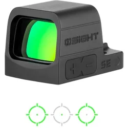 Visor de punto verde 2 MOA & 32 MOA con batería extraíble Osight SE GN
