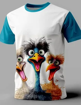 Funny Rooster Men's T-shirt Vintage Casual Street Style 3D Print Sports Outdoor Holiday T-shirt Spring Summer Men's YK2 Clothing - Aliexpress - FashionsVida