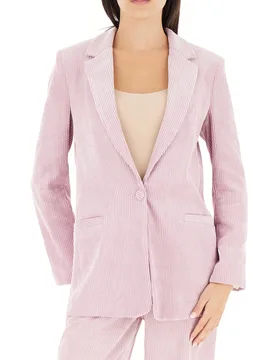 Blazer in velluto ROSA MALVA M - Rinascimento - FashionsVida
