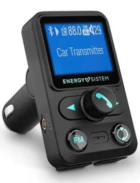 Transmetteur Fm Pour Voiture Car Fm Xtra Black One Size unisex - Energy Sistem - FashionsVida