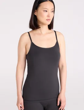Keep The Heat Womens Isotherm Cami Top - Black - Black - Size: 14 - Mountain Warehouse - FashionsVida