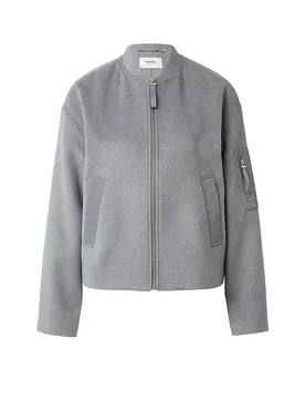 Identity Veste en laine gris M - Identity - FashionsVida