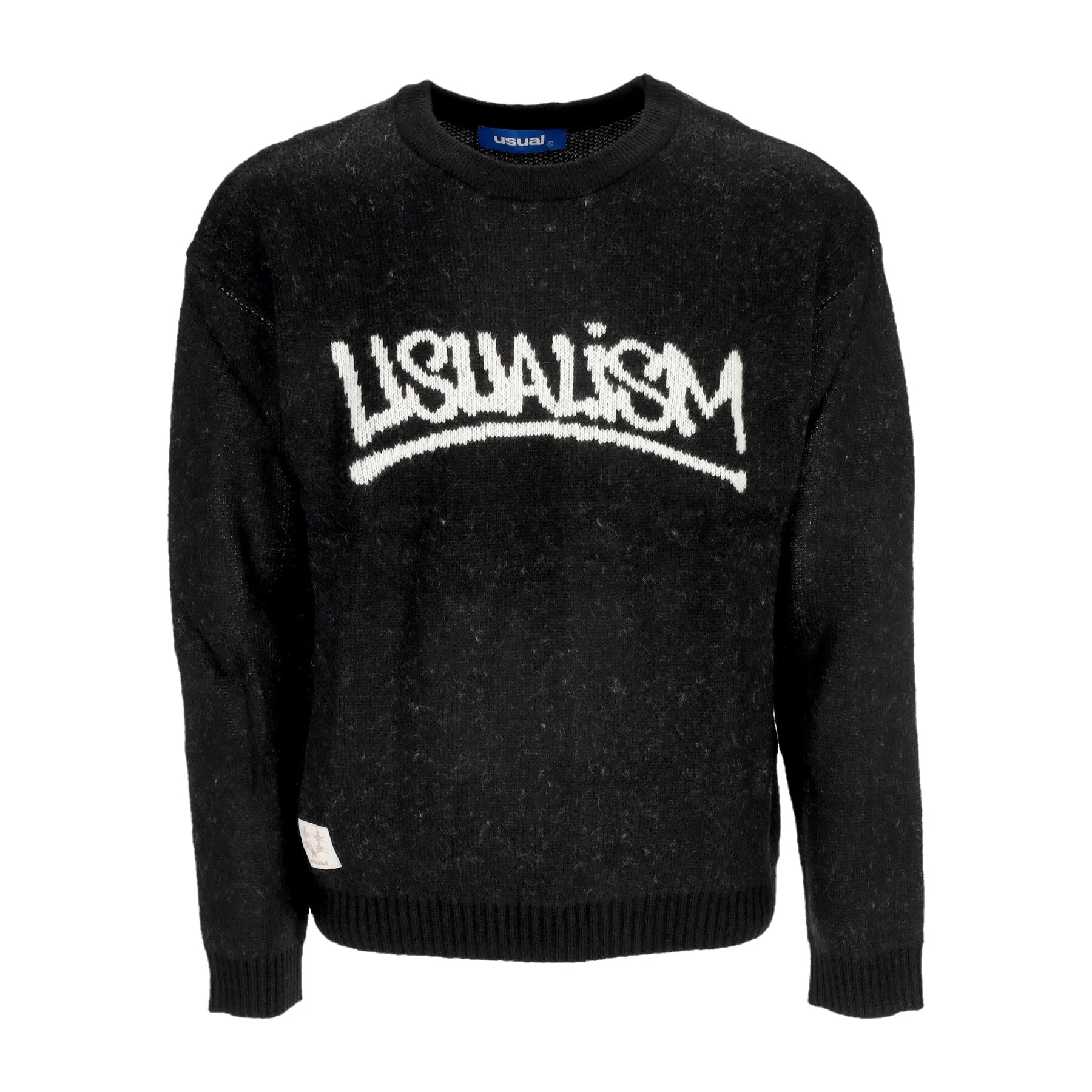 Maglione Uomo ism Sweater Black - USUAL - FashionsVida