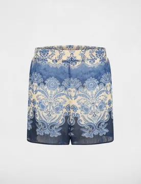 Short de mujer fluido estampado paisley - Morgan - FashionsVida