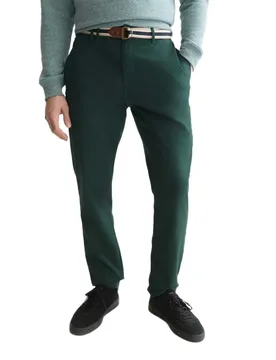 Pantalon Chino Warren Belted Ponderosa Pine 32 - Scotch & Soda - FashionsVida
