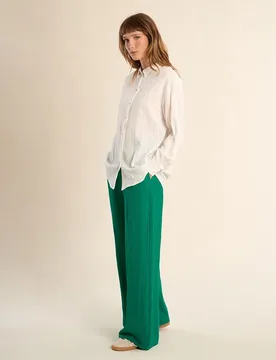 Camisa de mujer de manga larga motivo rayas - Molly Bracken - FashionsVida