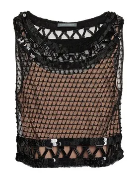 Top Mujer Negro 36 Mujer - Alberta Ferretti - FashionsVida