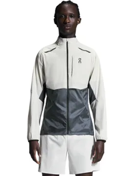 ON WEATHER JACKET Herren Silver Eclipse Gr. S - ON RUNNING - FashionsVida