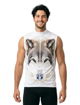 Wolf Vest Multicolour 2XL Men,Women - OTSO - FashionsVida