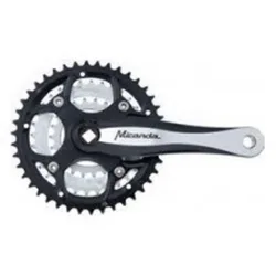 Guarnitura Beta 3r Plus Black / Silver