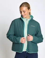 Asperton Reversible Zip Up Jacket Turquoise female