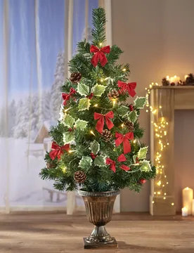 LED-Weihnachtsbaum 92cm hoch in Kelch-Ständer - Eldo - FashionsVida