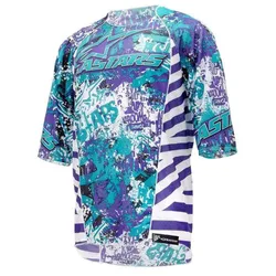 Bicycle Maglia Da Enduro A Maniche Corte Gravity Violet / Navy Blue