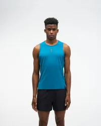Men's EveryRun Tank Top in Night Glow Blue, Size Medium