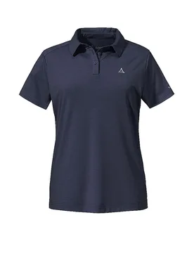 Camiseta funcional de polo Ramseck L para mujer azul oscuro 42 - Schöffel - FashionsVida