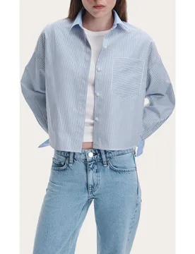 Rag & Bone - Camisa Marín multirrayas Rayas multicolor - Rag & Bone - FashionsVida