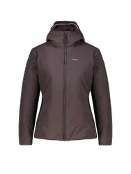 Chaqueta aislante con capucha Envigado para mujer rojo oscuro L