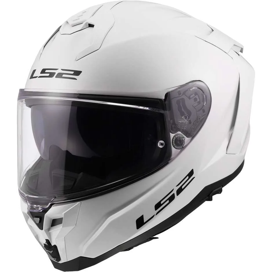 Casco Moto Integrale FF817 CHALLENGER II SOLID Bianco taglia XL - LS2 - FashionsVida
