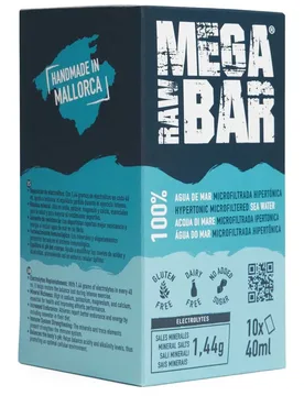 Bevanda Hypertonic Microfiltered Sea Water 0ml 10 Unità Blue - Megarawbar - FashionsVida