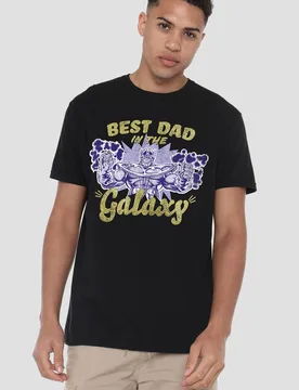 Unisex Thanos Best Dad In The Galaxy T-Shirt, Black Size: Large - Black - Size: L - Marvel - FashionsVida
