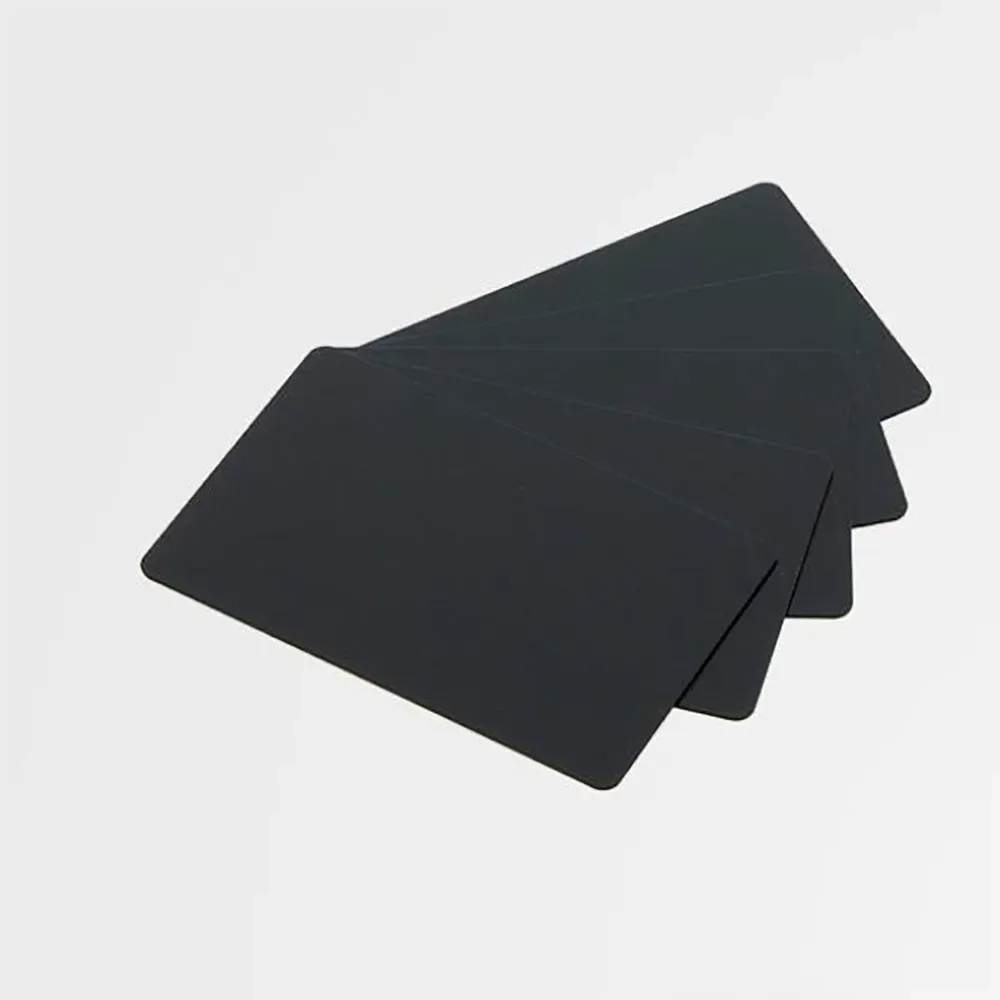 Carte Pvc Matte Black One Size unisex - Evolis - FashionsVida